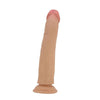 PRETTY LOVE dildo realistico vertebrato con ventosa e pelle scorrevole rosa carne 25 cm
