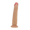 PRETTY LOVE dildo realistico vertebrato con ventosa e pelle scorrevole rosa carne 25 cm