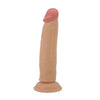 PRETTY LOVE dildo realistico vertebrato con ventosa e pelle scorrevole rosa carne 21 cm