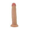 PRETTY LOVE dildo realistico vertebrato con ventosa e pelle scorrevole rosa carne 21 cm