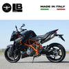 Adesivi 3D Protezioni Laterali Serbatoio compatibili con Ktm Superduke 990 1290