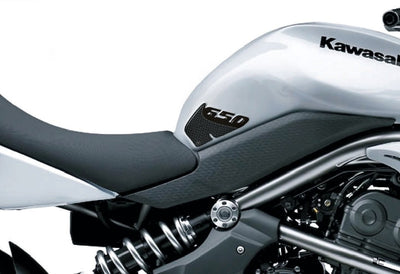 PROTEZIONI LATERALI SERBATOIO gel 3D compatibili per MOTO KAWASAKI ER-6n 2007-11