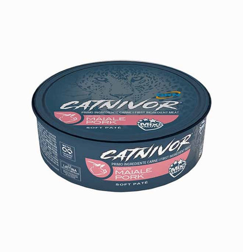 Drn Catnivor gusto Maiale per Gatti Adulti 80gr
