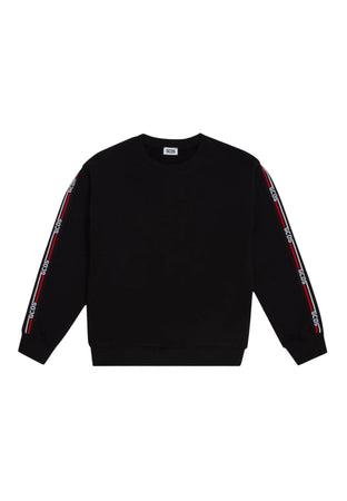 GCDS Felpa Bambino 1523BA_JUNIOR_NERO da bambino