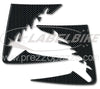 2 ADESIVI-STICKERS 3D gel PARASPIGOLI compatibili per X MAX 400 YAMAHA XMAX 2013-2016