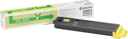 KYOCERA TK-895Y Toner ORIGINALE giallo per FS-C8X20/8X25MFP da 6.000 pagine (ISO/IEC 19798)