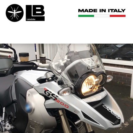 KIT ADESIVI 3D PROTEZIONE CARBON PUNTALE compatibile MOTO BMW GS R1200 2008-2012