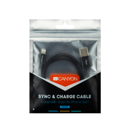 Lightning Cable 1 M Black