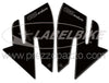 PROTEZIONI LATERALI SERBATOIO 3D compatibili per MOTO BMW f800 GS 2013-2019
