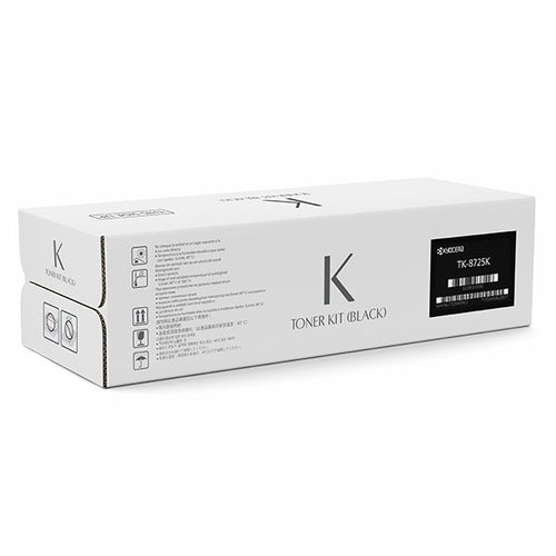 KYOCERA TK-8725K Toner ORIGINALE Nero per TASKalfa 7052/8052ci da 70.000 pagine in formato A4