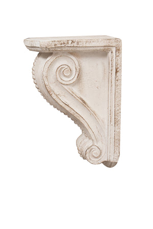 Biscottini Mensola Biscottini legno bianco anticato Shabby Chic 12x17x13 Made in Italy