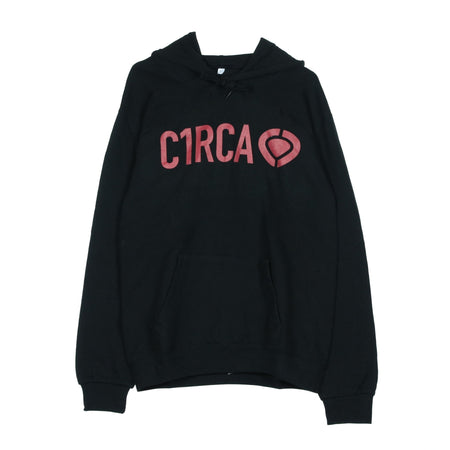 C1RCA Felpa Cappuccio Uomo Din Icon Hood Black da uomo