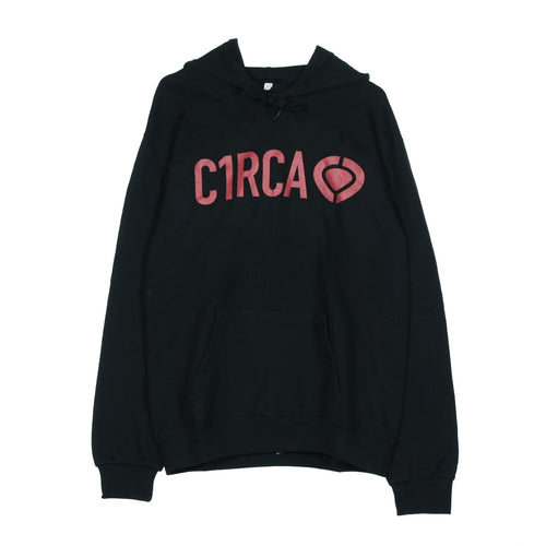 C1RCA Felpa Cappuccio Uomo Din Icon Hood Black da uomo