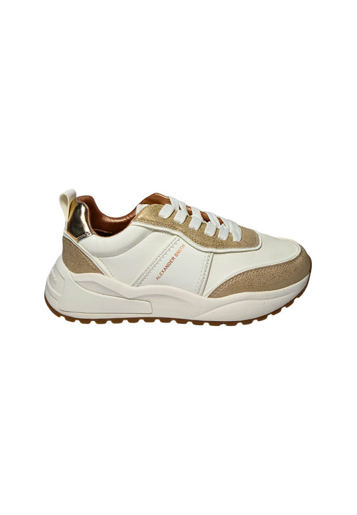 ALEXANDER SMITH Scarpe Donna Alexander Smith Eco-Dover Woman White Gold da donna