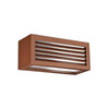 Applique alluminio Gea Led GARO GES312 LED IP54 lampada parete classico ruggine esterno E27