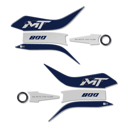 Protezione Paramani Adesivi in resina gel 3D moto compatibili con CFMOTO 800MT