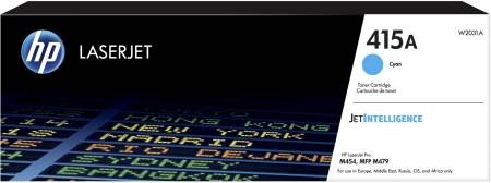 HP Toner 415A, ORIGINALE Ciano per M454/M479, 2.100 PAGINE