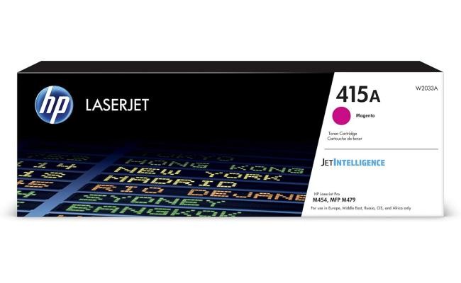 HP Toner 415A, ORIGINALE Magenta per M454/M479, 2.100 PAGINE