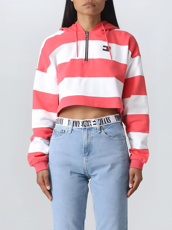 TOMMY JEANS Felpa Donna Tommy Jeans Corta da donna