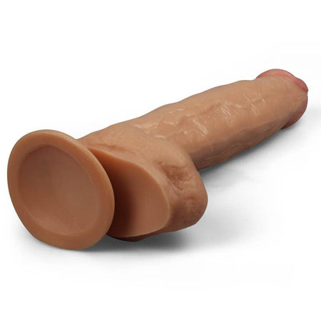 11" Legendary King-Sized Realistic Dildo realistico morbido gigante con testicoli e ventosa 28 cm