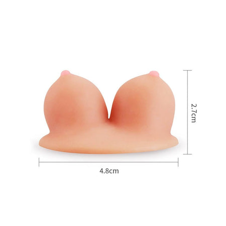 Tette antistress supporto a ventosa per smartphone gadget per adulti addio al celibato 18+