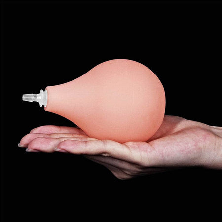 Dildo realistico gigante estremo rosa carne da 25 cm con squirting eiaculazione schizzante e ventosa