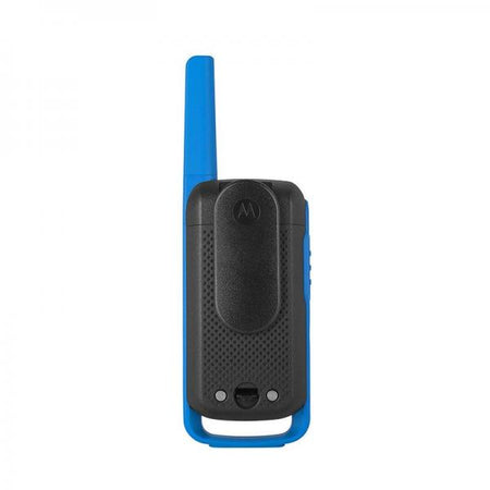 MOTOROLA Walkie Talkie Radios T62 PMR446 - Senza licenza - Abbinamento facile - Blu