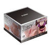 Masturbatore realistico Tracy con ano e vagina vibrante vibrazione 2,9 kg