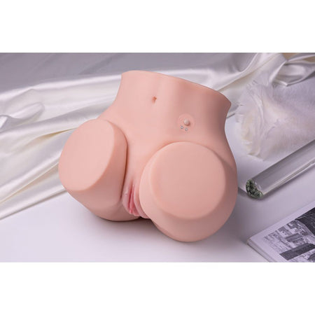 Masturbatore realistico Olga con ano e vagina vibrante vibrazione 3,6 kg