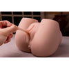 Masturbatore realistico Connie con ano e vagina vibrante vibrazione 2,2 kg