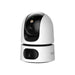 Imou ranger dual 6mp (3mp+3mp) telecamera wifi interno con doppia lente, 360°ptz telecamera da interno, rilevamento umano, tracciamento intelligente, visione notturna a colori, modalità privata 2,4ghz - IPC S2XP 6M0WED