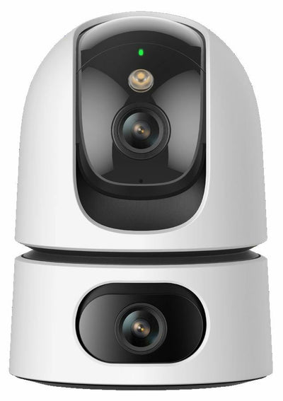 Imou mou ranger dual 10mp (5mp+5mp) telecamera wifi interno con doppia lente, 360°ptz telecamera da interno, rilevamento umano, tracciamento intelligente, visione notturna a colori, modalità privata 2,4ghz - IPC-S2XP-10M0WED