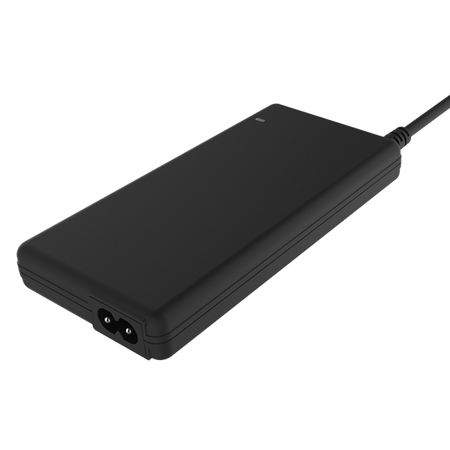 Alimentatore Universale Slim per Notebook 90W con 12 connettori- porta USB 5V1A- 100/240VAC- 9.5/24VDC (Gomma soft-touch)
