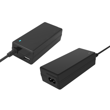 Alimentatore Universale per Notebook 65W con 12 connettori- porta USB 5V1A- 100/240VAC- 15/20VDC