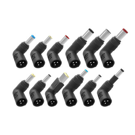 Alimentatore Universale per Notebook 65W con 12 connettori- porta USB 5V1A- 100/240VAC- 15/20VDC