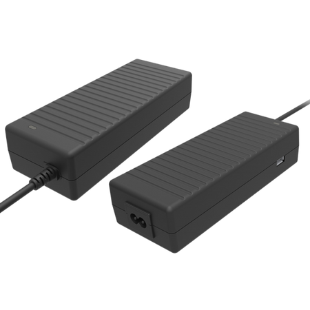 Alimentatore Universale per Notebook 120W con 12 connettori- porta USB 5V1A- 100/240VAC- 9.5/24VDC