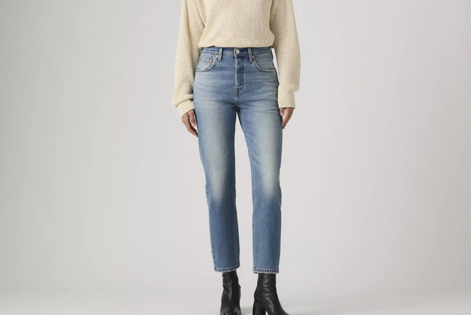 LEVI'S Levi's jeans donna 501® crop lightweight - roaming on two lightweight a87460005 da donna