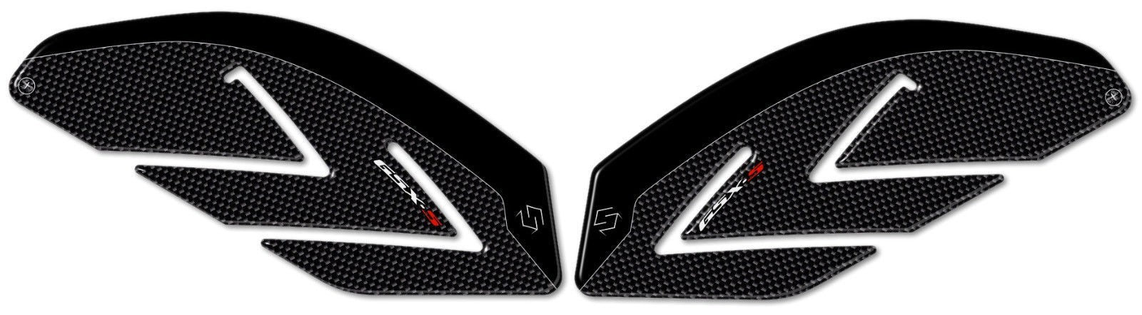 2 ADESIVI 3D PROTEZIONI LATERALI compatibili per MOTO GSXS SUZUKI GSX-S 1000