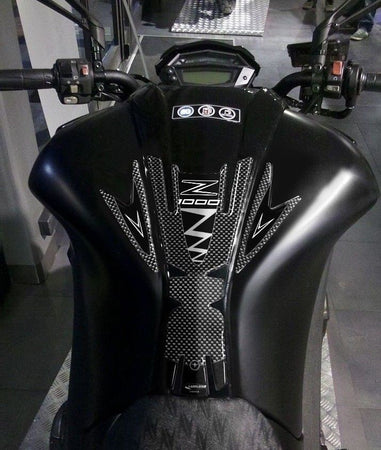 KIT ADESIVI IN RESINA GEL 3D compatibili per MOTO KAWASAKI Z1000 dal 2010 in poi