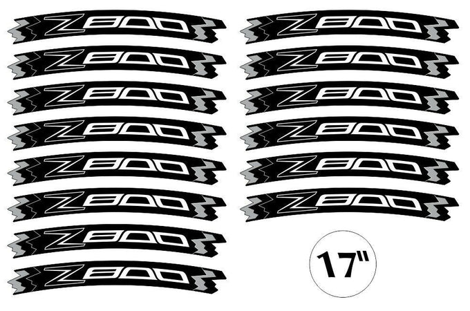 KIT STRISCE ADESIVE VERDI compatibili per CERCHI 17 MOTO KAWASAKI Z800 TUNING