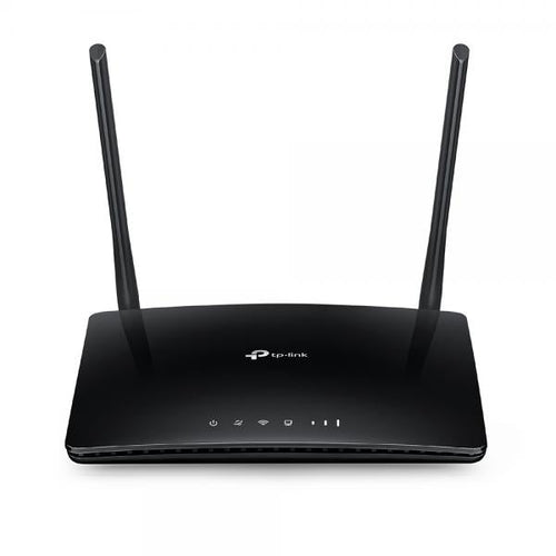 Router Wireless TpLink MR6400 - 300Mbps Wireless N - SCondivisione della rete 4G LTE con dispositivi Wi-Fi multipli e download fino a 150Mbps - Nessuna configurazione richiesta, basta inserire una sc