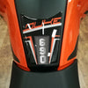 PARASERBATOIO adesivo in resina gel 3D compatibile per MOTO KTM 690 DUKE naked