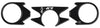 PROTEZIONE gel 3D PIASTRA FORCELLA compatibile per MOTO KAWASAKI ZX-6R 2007-2008
