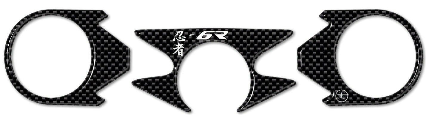 PROTEZIONE gel 3D PIASTRA FORCELLA compatibile per MOTO KAWASAKI ZX-6R 2007-2008