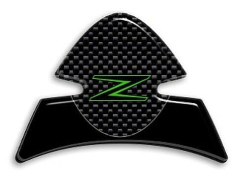 PROTEZIONE gel 3D ZONA CHIAVE compatibile per MOTO KAWASAKI Z1000 2014-2020 verde