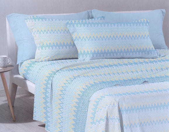 Lenzuola fantasia Elliot ! Caleffi In Cotone - Comfort e Stile per Ogni Letto