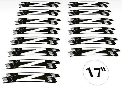 KIT STRISCE ADESIVE compatibili per CERCHI 17 MOTO NAKED KAWASAKI Z GIALLO FLUO