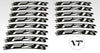 KIT STRISCE ADESIVE compatibili per CERCHI 17 MOTO NAKED YAMAHA FZ1 GIALLO FLUO