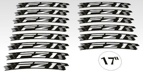KIT STRISCE ADESIVE compatibili per CERCHI 17 MOTO NAKED YAMAHA FZ1 GIALLO FLUO
