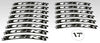 KIT STRISCE ADESIVE compatibili per CERCHI 17 MOTO SUZUKI GSR - GIALLO FLUO